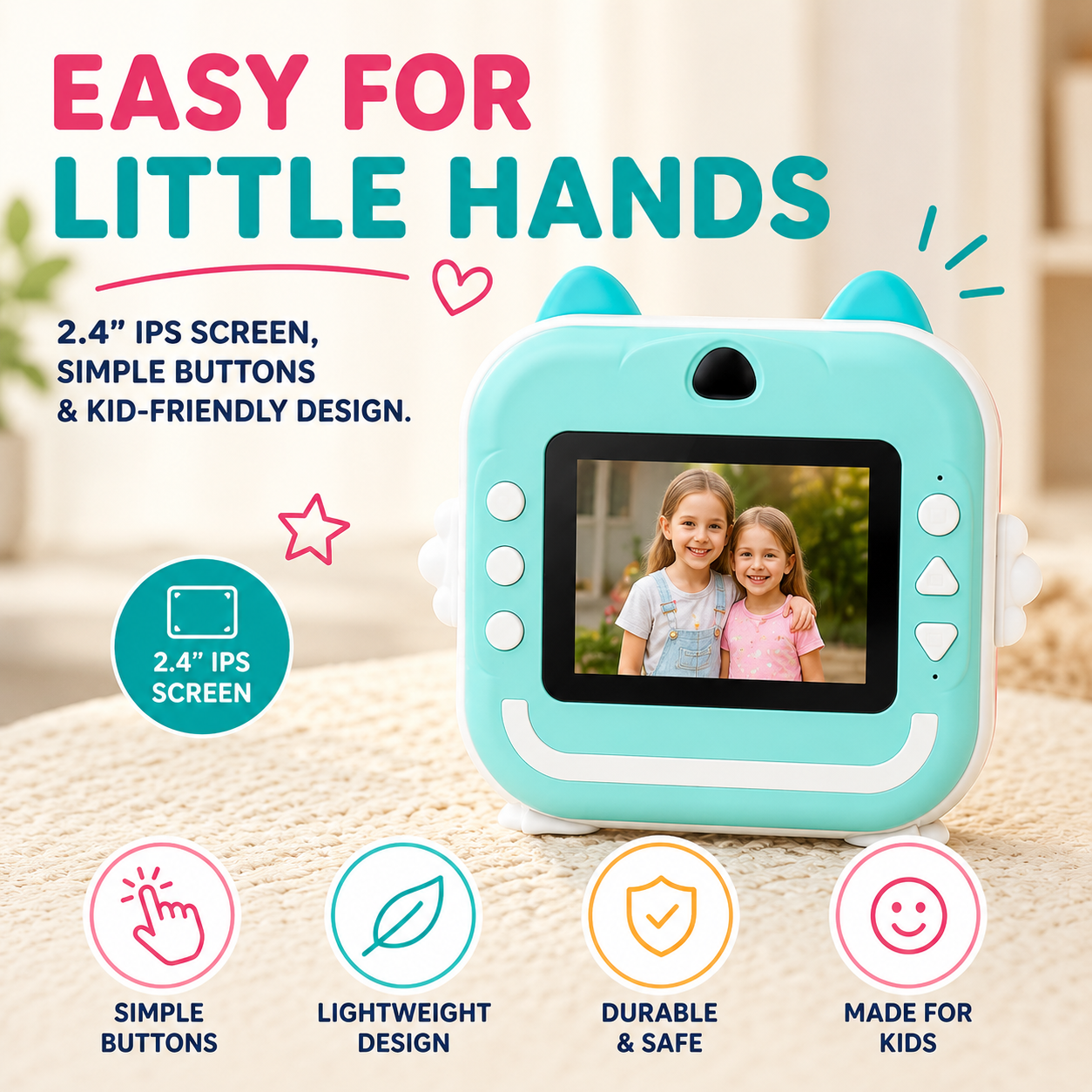SnapPrint Kids Camera